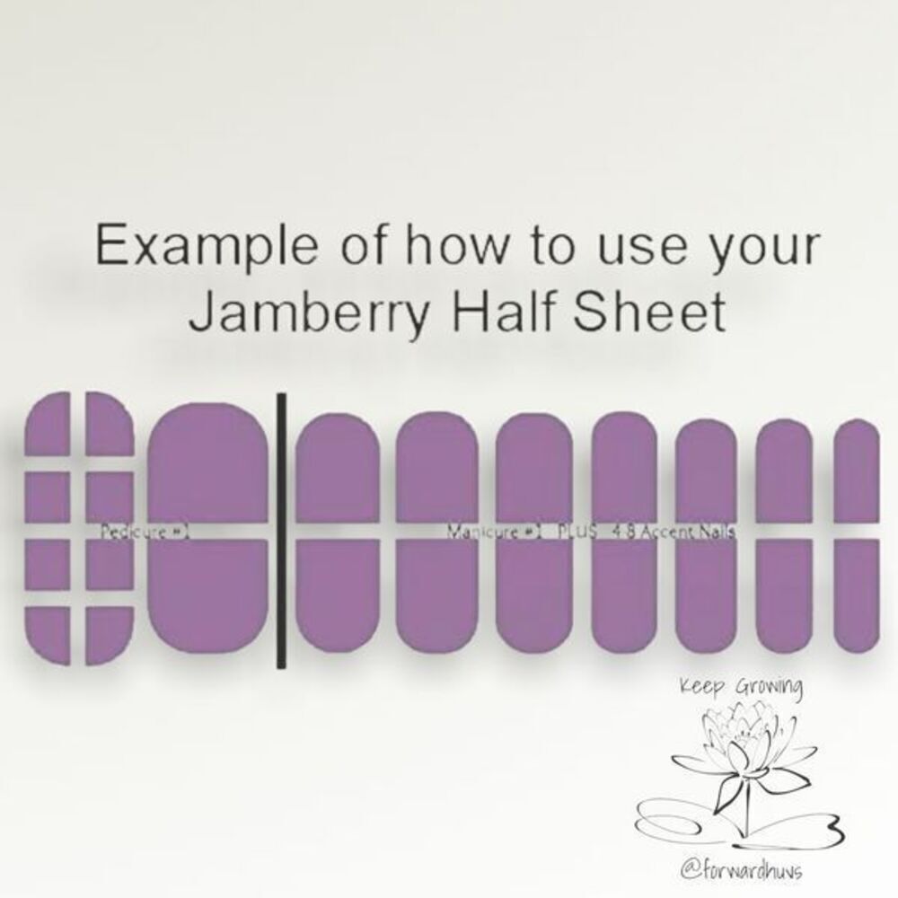 Bundle Sale 3 for $15 | Jamberry - 2 Full Sheet Nail Wraps - Picture 11 of 12